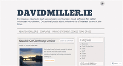 Desktop Screenshot of davidmiller.ie